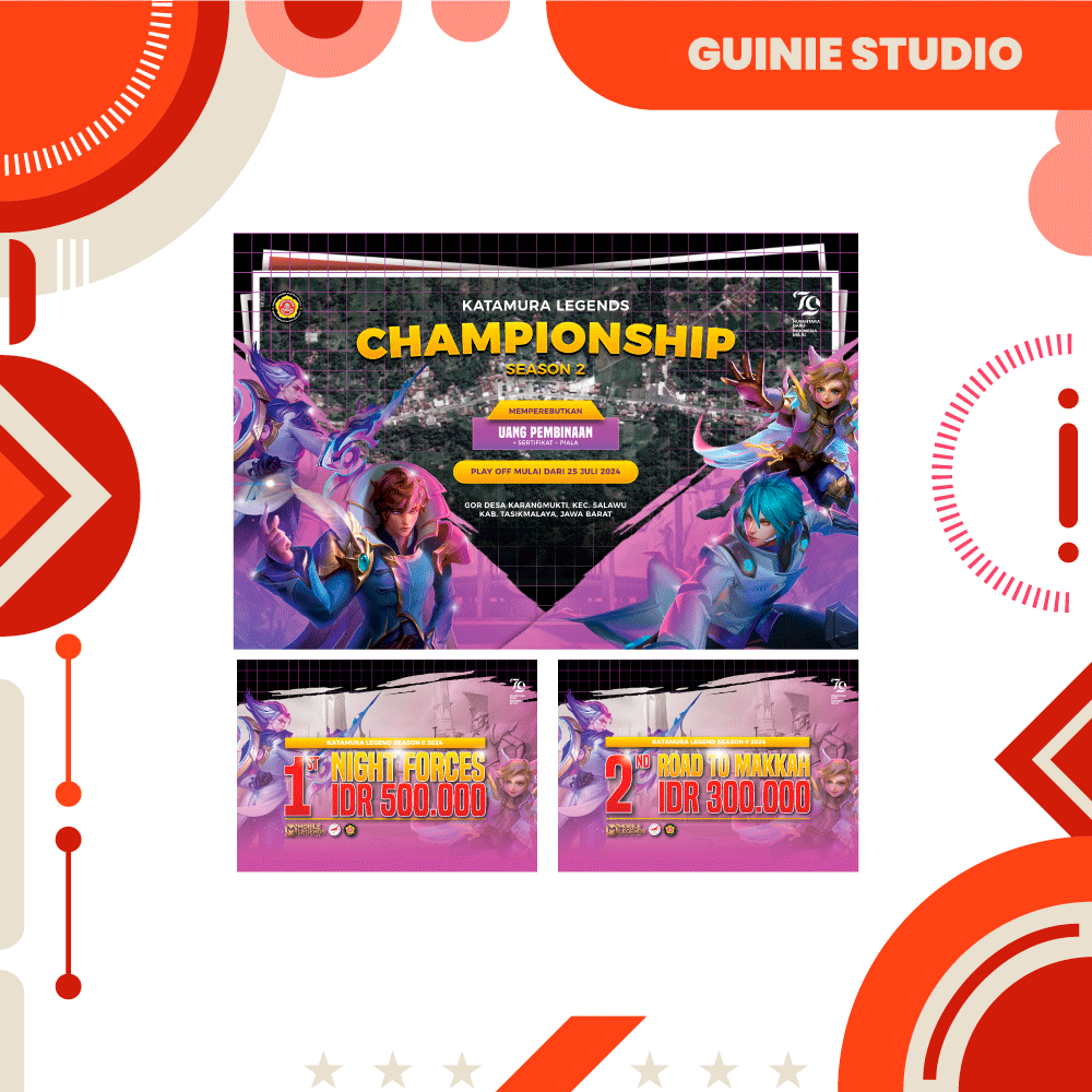 Desain print bsnner mobile legend ML